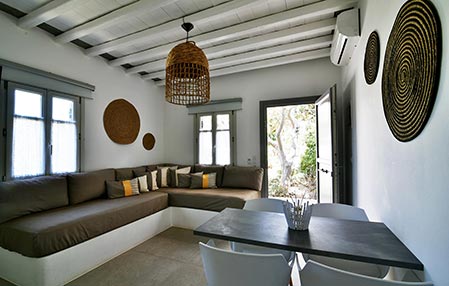 Εσωτερικό σε κατάλυμα στο Myrto bungalows